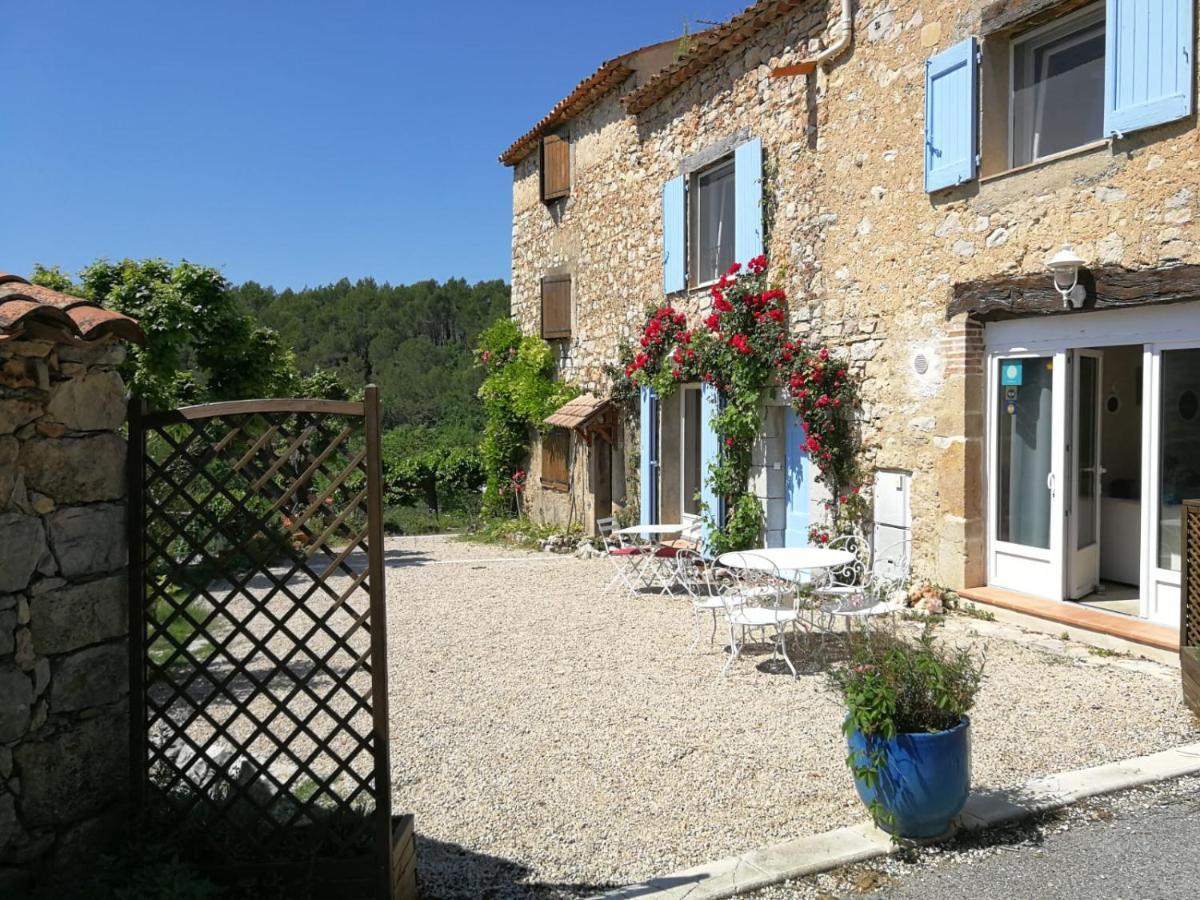 Bastide Provencale Les Muriers D'Engaspaty Seillans Exterior foto