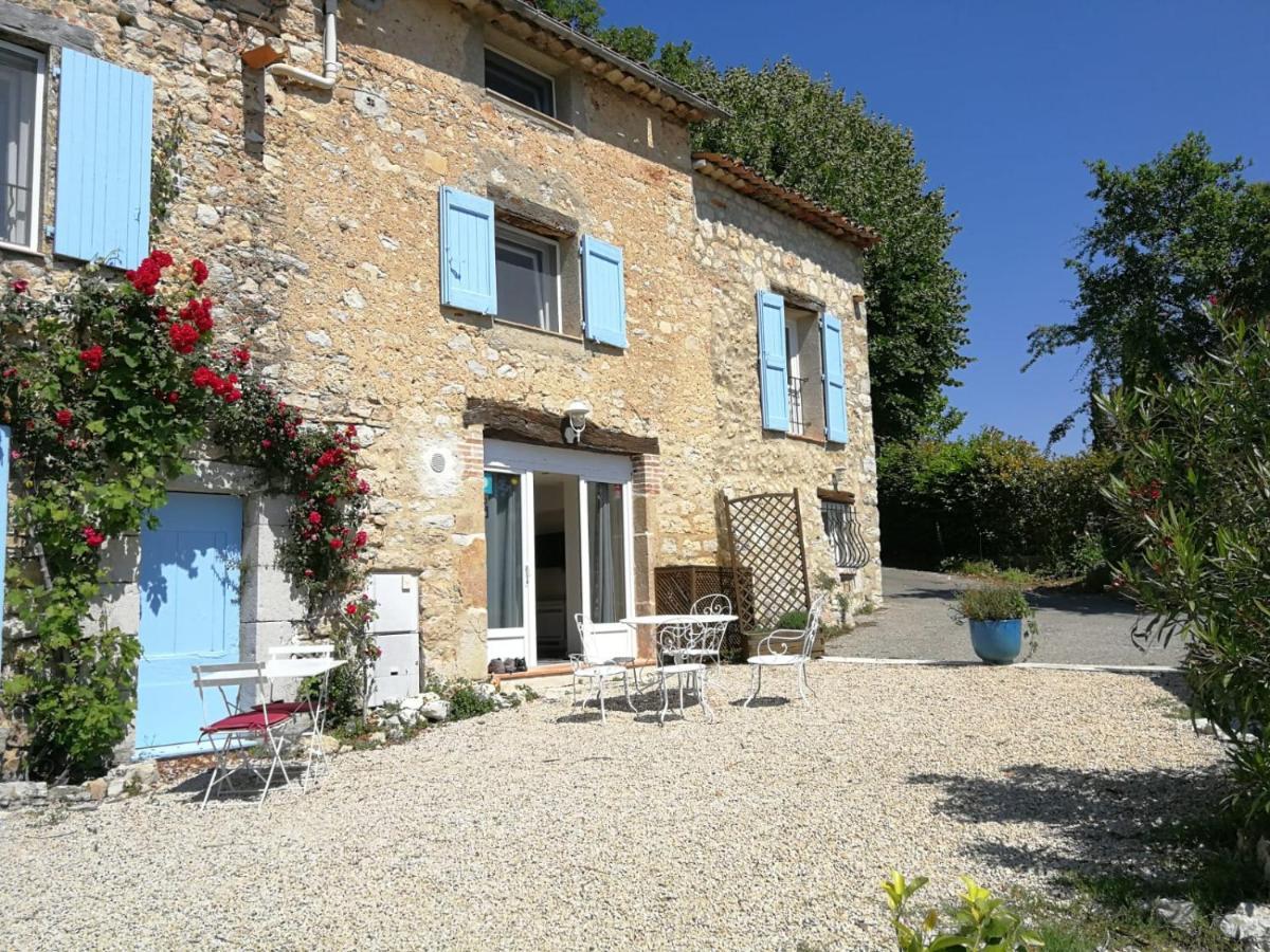Bastide Provencale Les Muriers D'Engaspaty Seillans Exterior foto