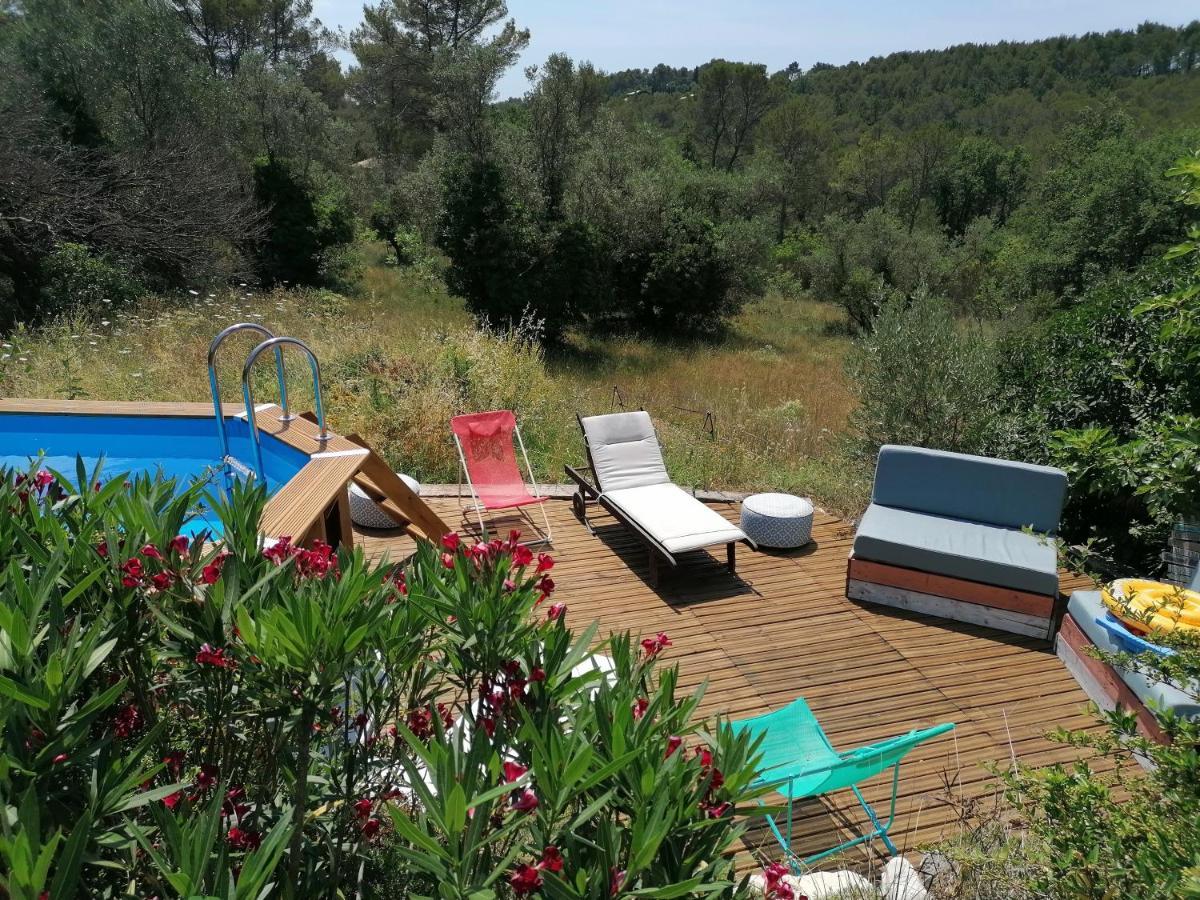 Bastide Provencale Les Muriers D'Engaspaty Seillans Exterior foto
